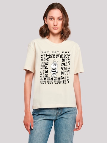 T-shirt 'Die Biene Maja' F4NT4STIC en beige : devant
