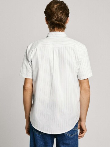 Coupe regular Chemise 'Alvaro' Pepe Jeans en blanc