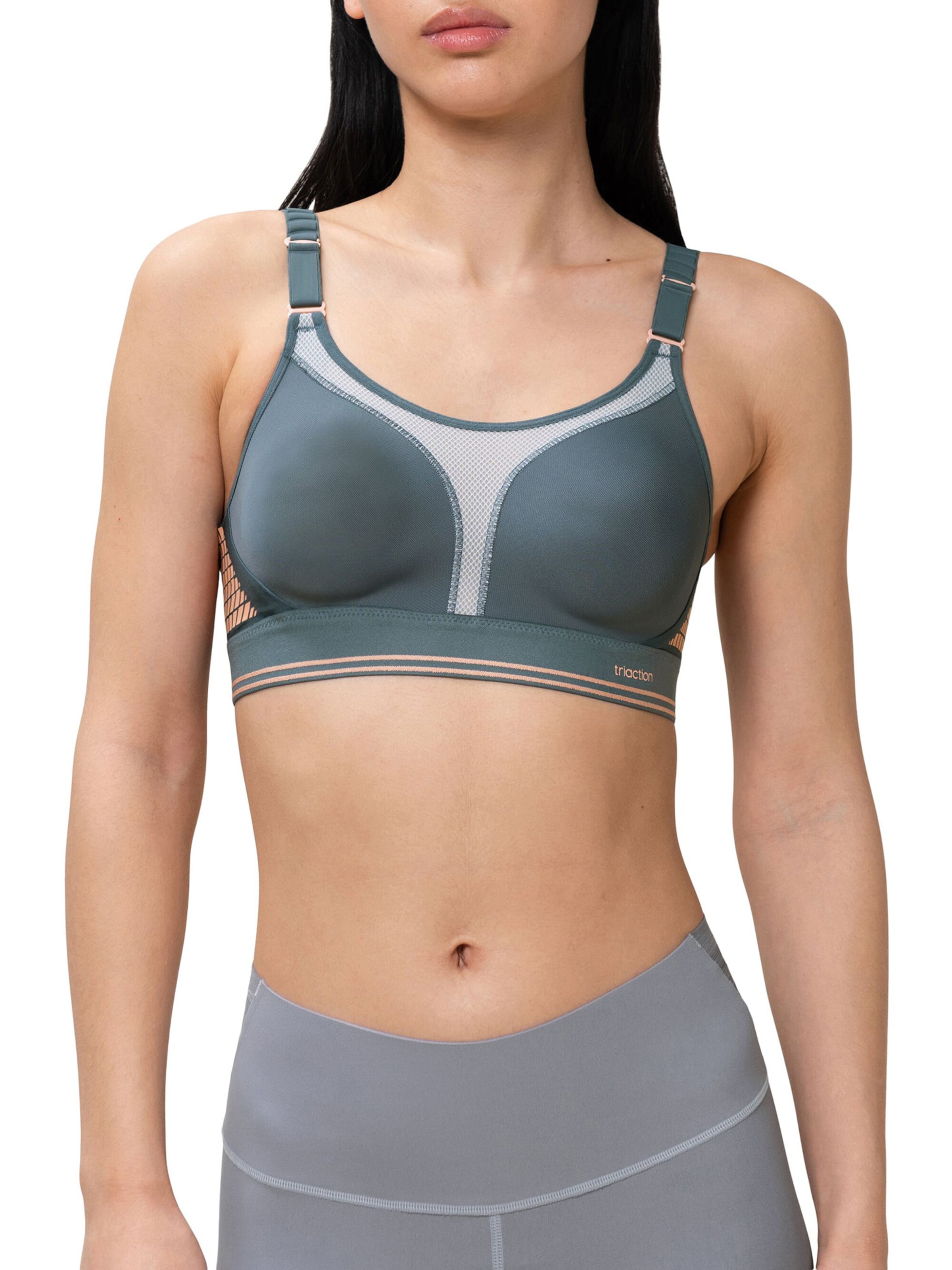 TRIUMPH Medium Support Bra ' Triaction Extreme Lite ' in Grey