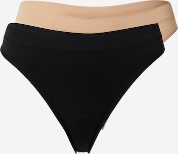 LeGer by Lena Gercke - Tanga en beige: frente