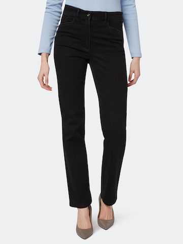 ZERRES Regular Jeans 'Tina' in Black: front