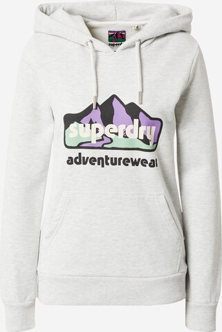 Superdry Sweatshirt 'Terrain' in Grey: front