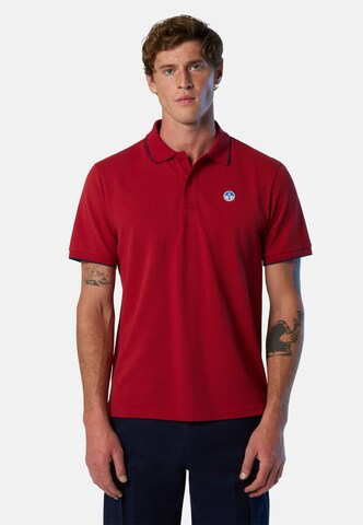 T-Shirt North Sails en rouge : devant