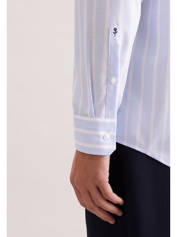 Coupe regular Chemise SEIDENSTICKER en bleu