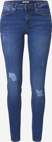 GUESS Skinny Jeans pajkice | modra barva: sprednja stran