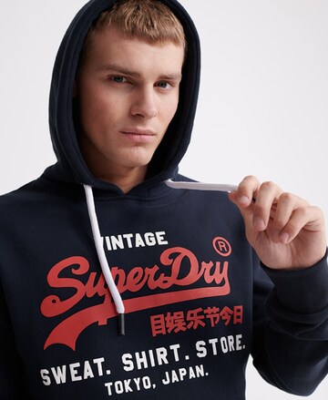 Superdry Sweatshirt i blå