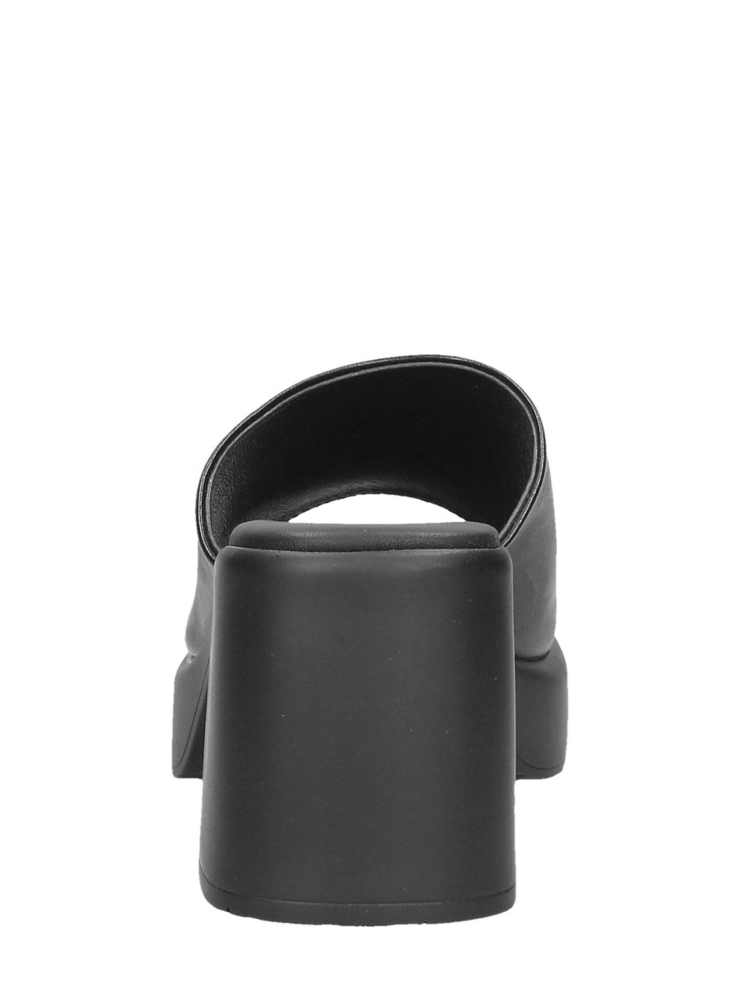 Red-Rag Mules 'Open Teen' in Black
