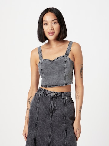 ABOUT YOU Top 'Marei' in Grey: front