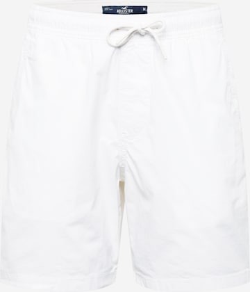 HOLLISTER Pants in White: front