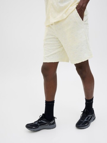 Loosefit Pantalon JACK & JONES en blanc