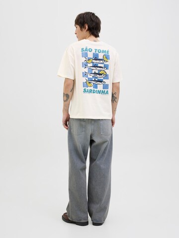 JACK & JONES - Camiseta en blanco: frente