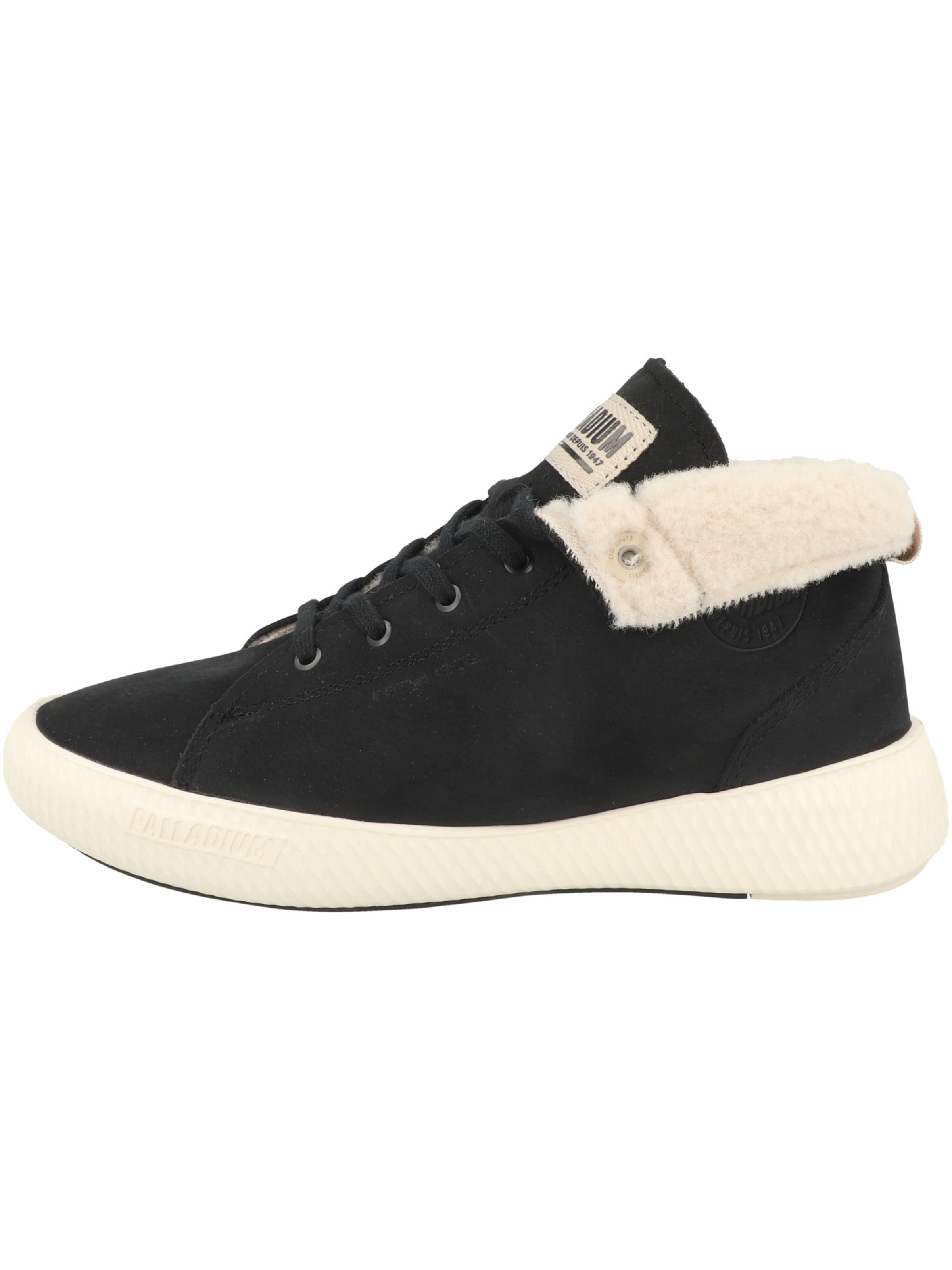 Palladium - Sapatilhas altas 'Pallanova' em preto