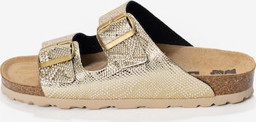 Mule 'Athena' Bayton en or : devant