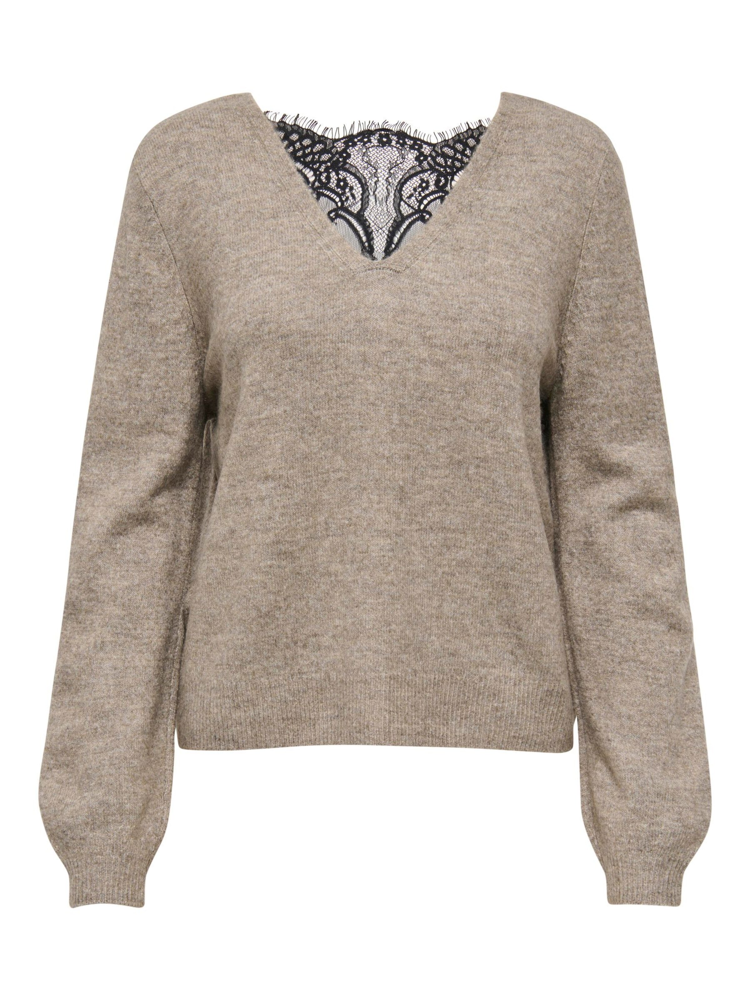 ONLY Knit cardigan in Grey