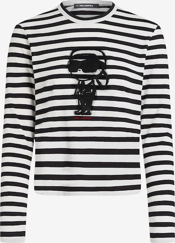 Karl Lagerfeld Shirt in Zwart: voorkant