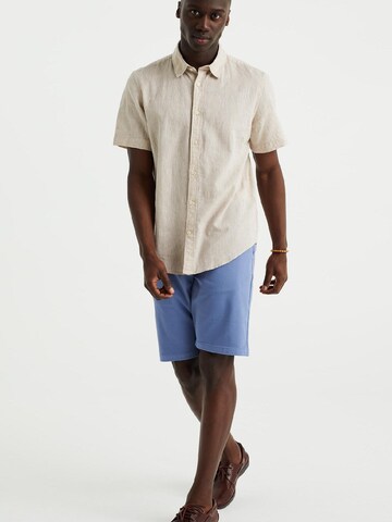 Regular fit Camicia di WE Fashion in beige