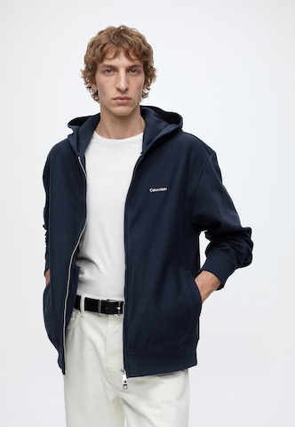 Calvin Klein Sweatjacka i blå