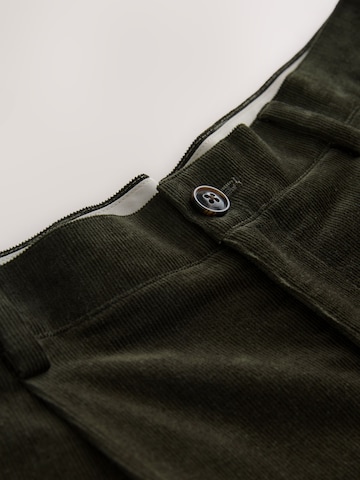 Next Loosefit Bandplooibroek in Groen