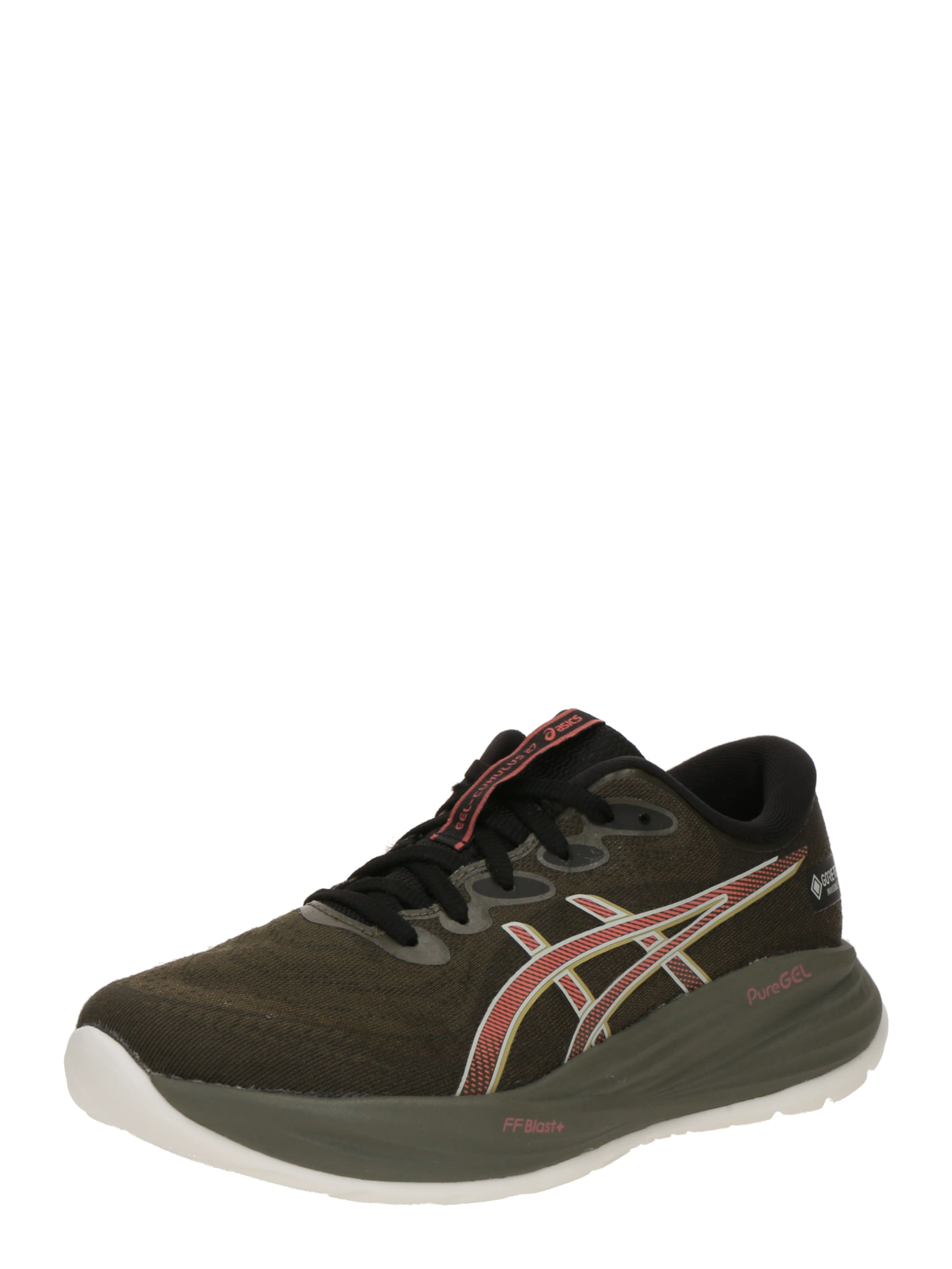 Chaussure de course &#x27;GEL-CUMULUS 27&#x27; ASICS en marron : devant