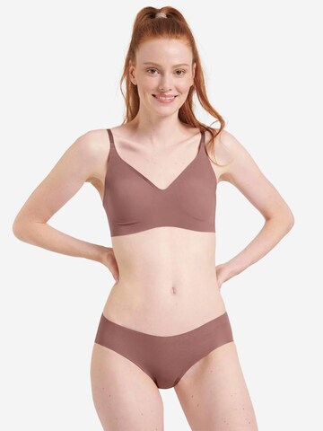 SLOGGI Panty 'ZERO Modal 2.0' in Braun