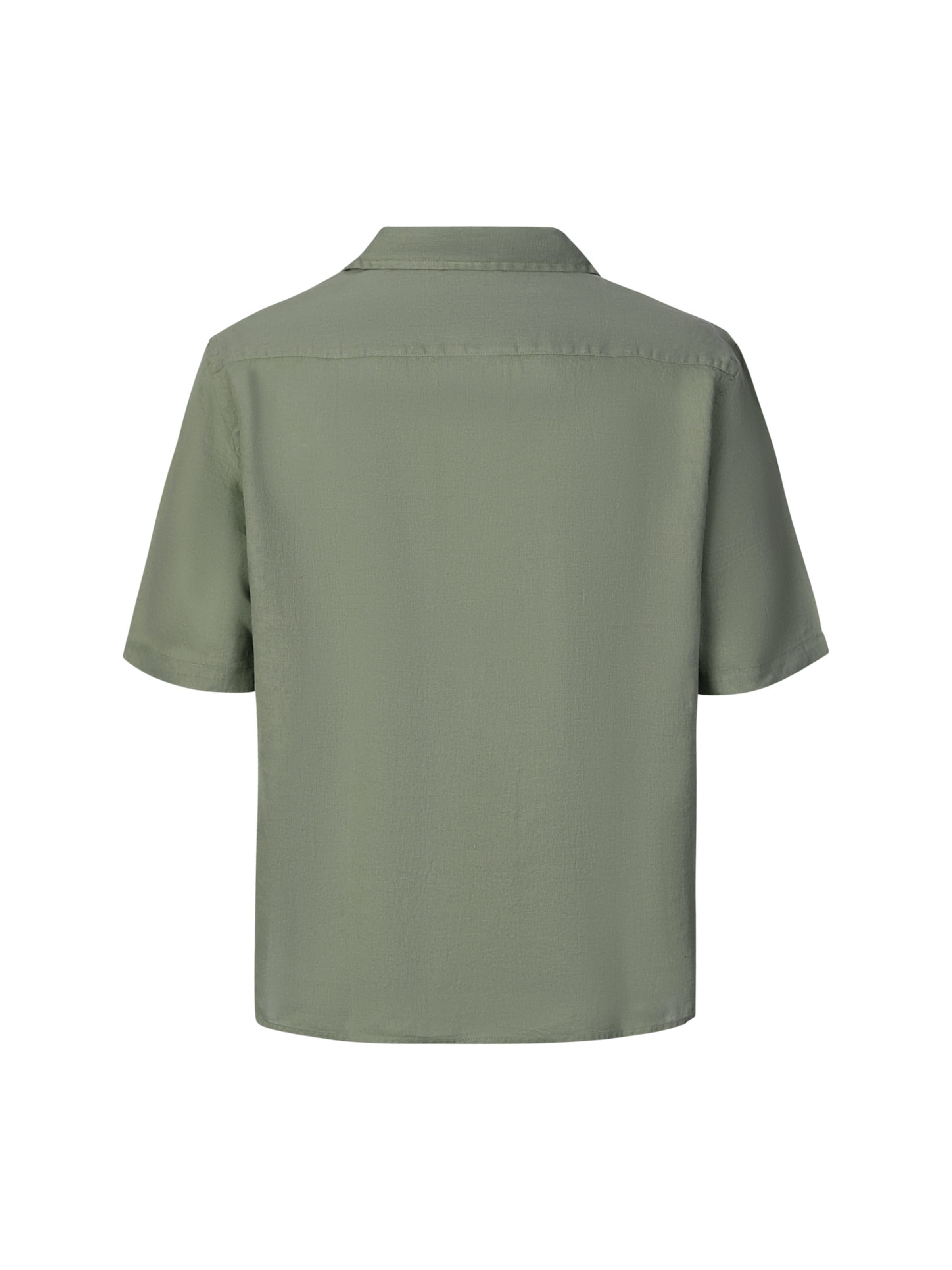Coupe regular Chemise ' MCC025 ' La Martina en vert