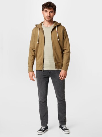 LEVI'S ® Regular Fit Sweatjakke 'Original Zip-Up Hoodie' i grøn