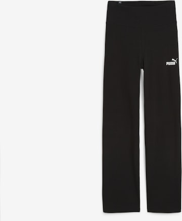 PUMA Slim fit Workout Pants 'ESS+' in Black: front
