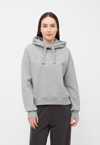 BENCH Sweatshirt in Grau: Vorderseite