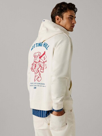 Felpa 'Gideon' di Pepe Jeans in bianco