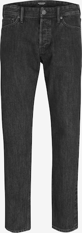 JACK & JONES Regular Jeans 'CHRIS' in Zwart: voorkant