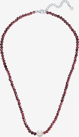 Valero Pearls Kette in Rot: Vorderseite