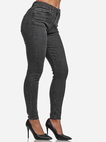 Skinny Jeans 'F101' di Tazzio in grigio