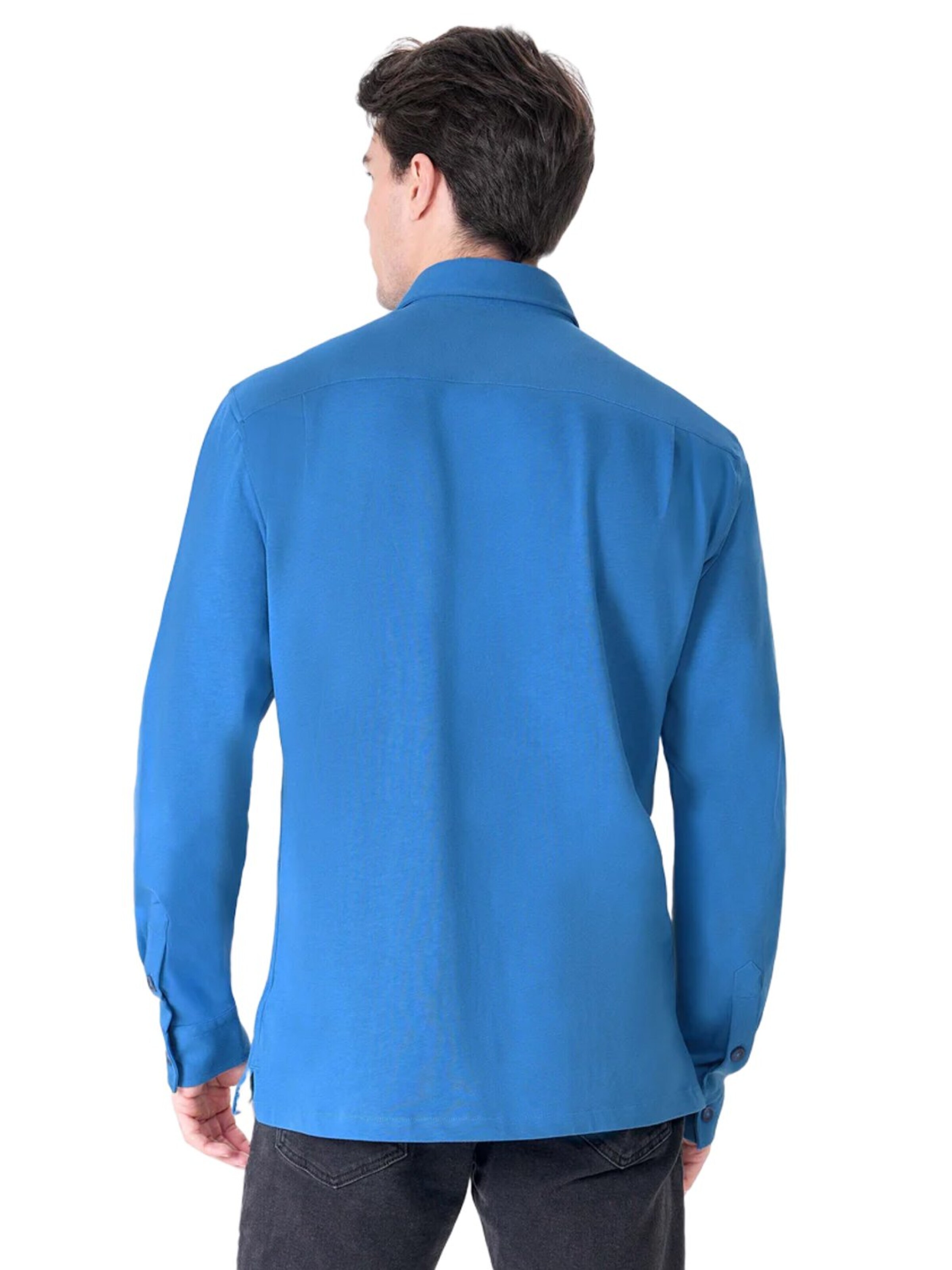 UNIQVIBE Regular fit Shirt in Blauw
