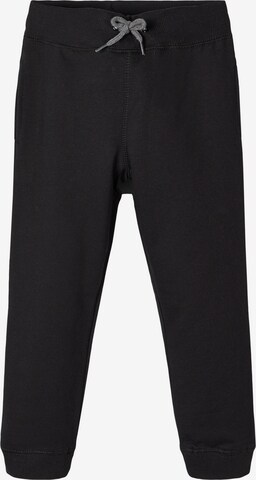 NAME IT Tapered Trousers in Black: front