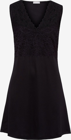 Hanro Nightgown 'Moments' in Black: front