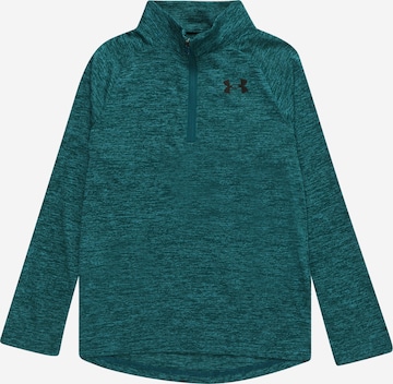 UNDER ARMOUR Performance Shirt 'Tech 2.0' in Green: front