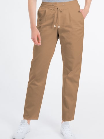 Recover Pants Loosefit Chinohose 'Corin' in Beige: predná strana