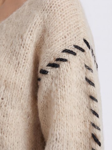 americandreams Sweater 'Milana' in Beige