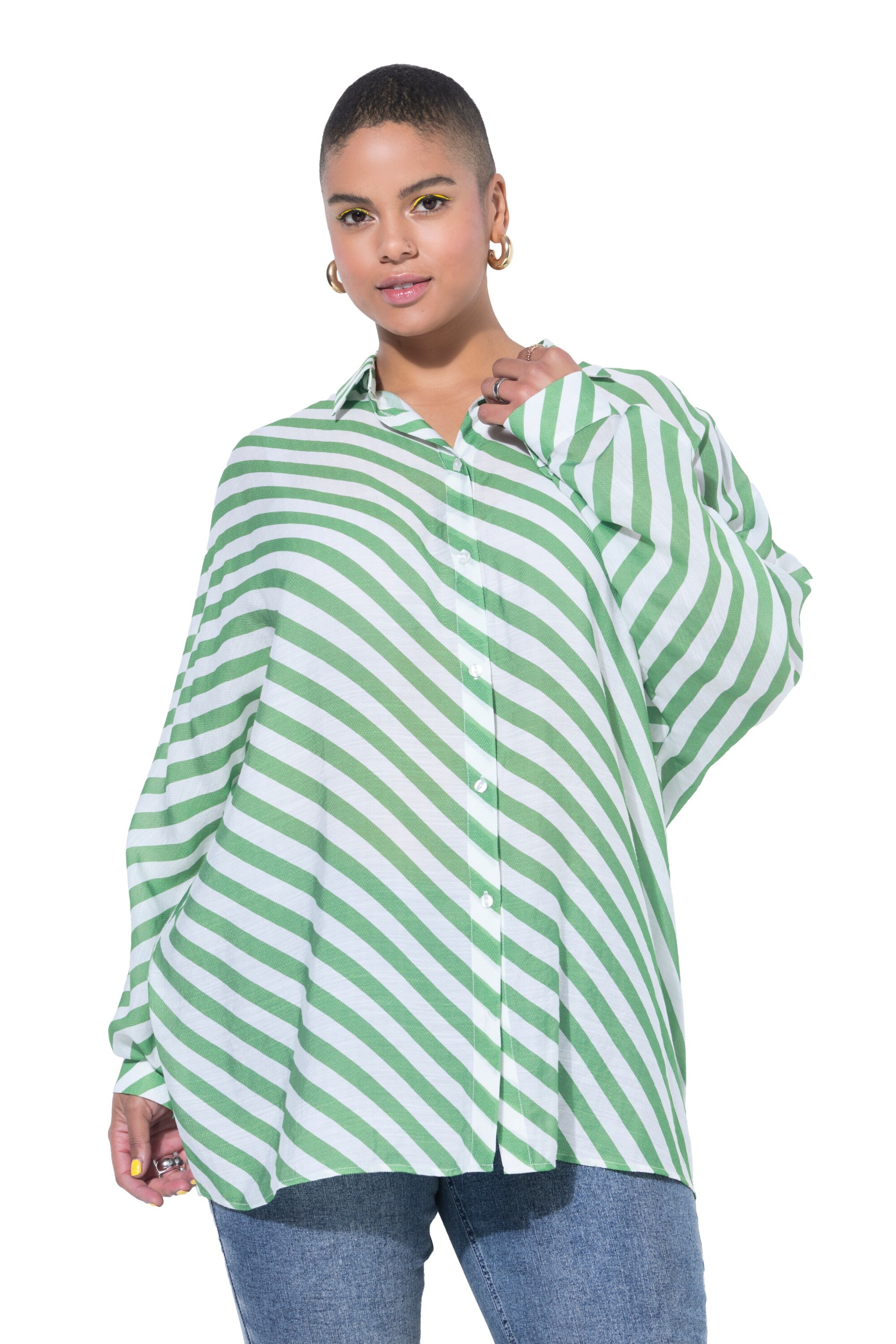 Studio Untold Bluse in Grün: Vorderseite