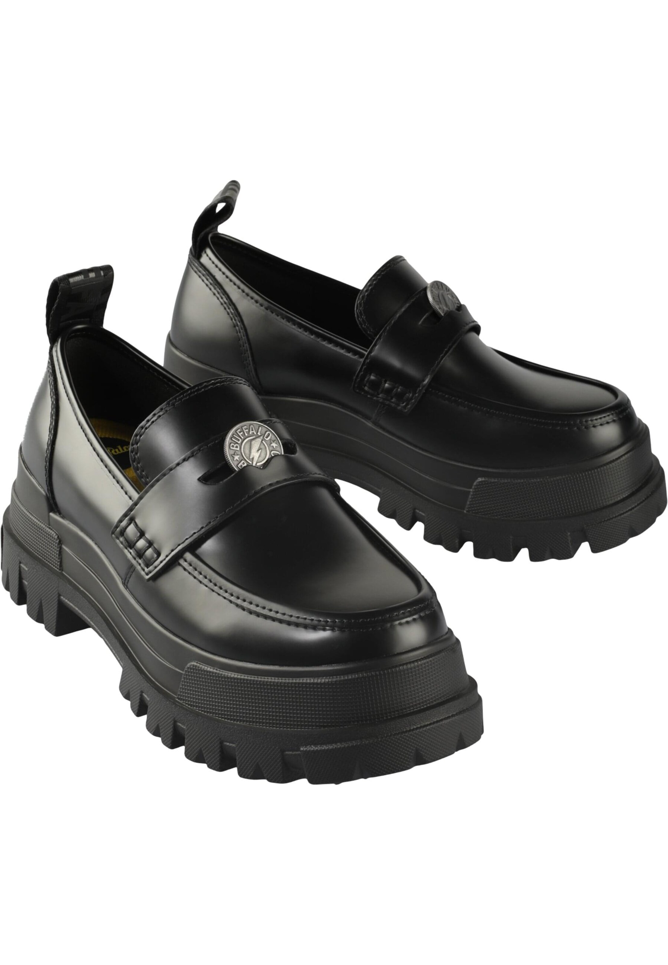 BUFFALO Slipper 'Aspha' – černá: přední strana