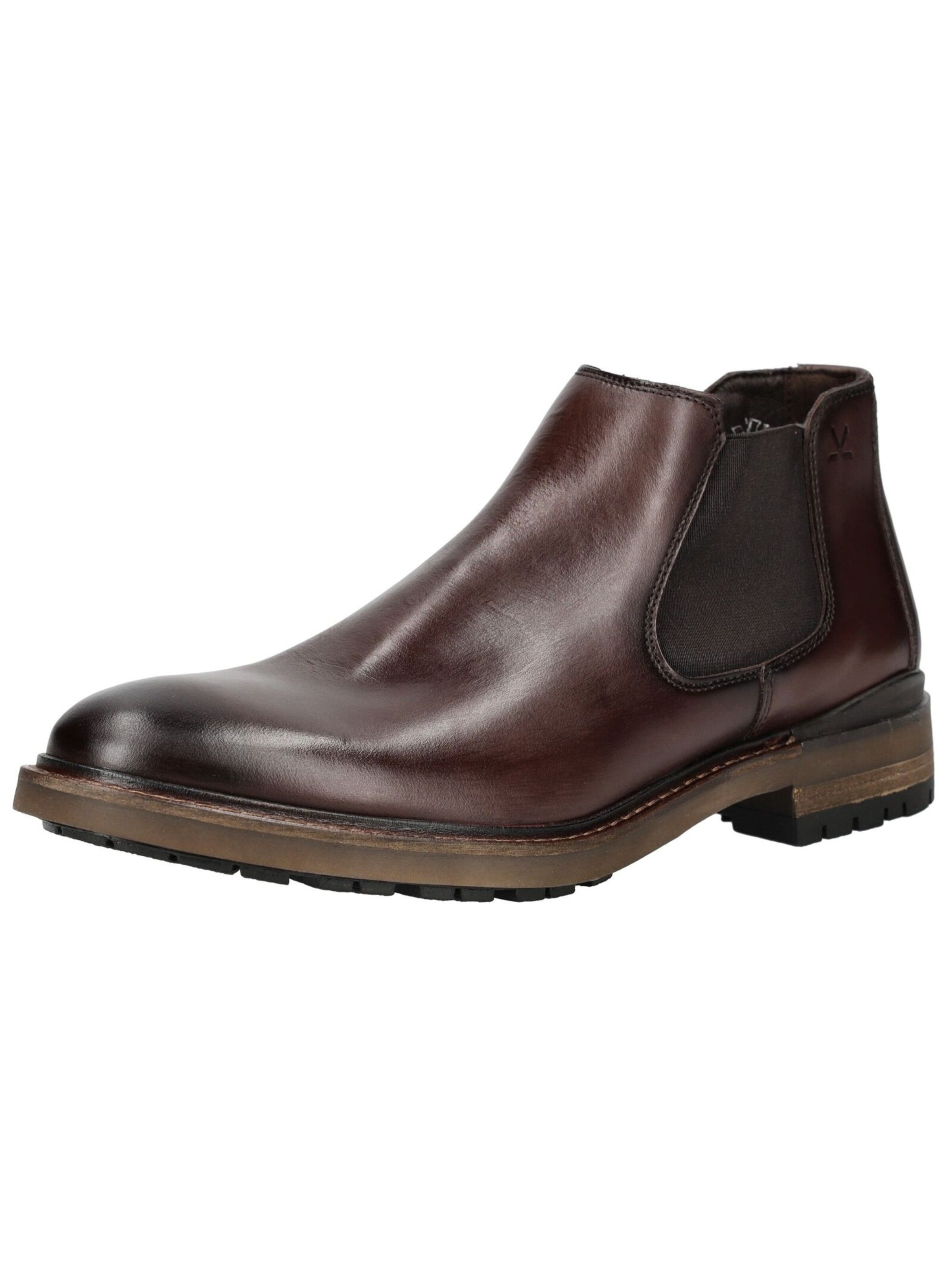 Chelsea Boots LLOYD SELECTED en marron : devant