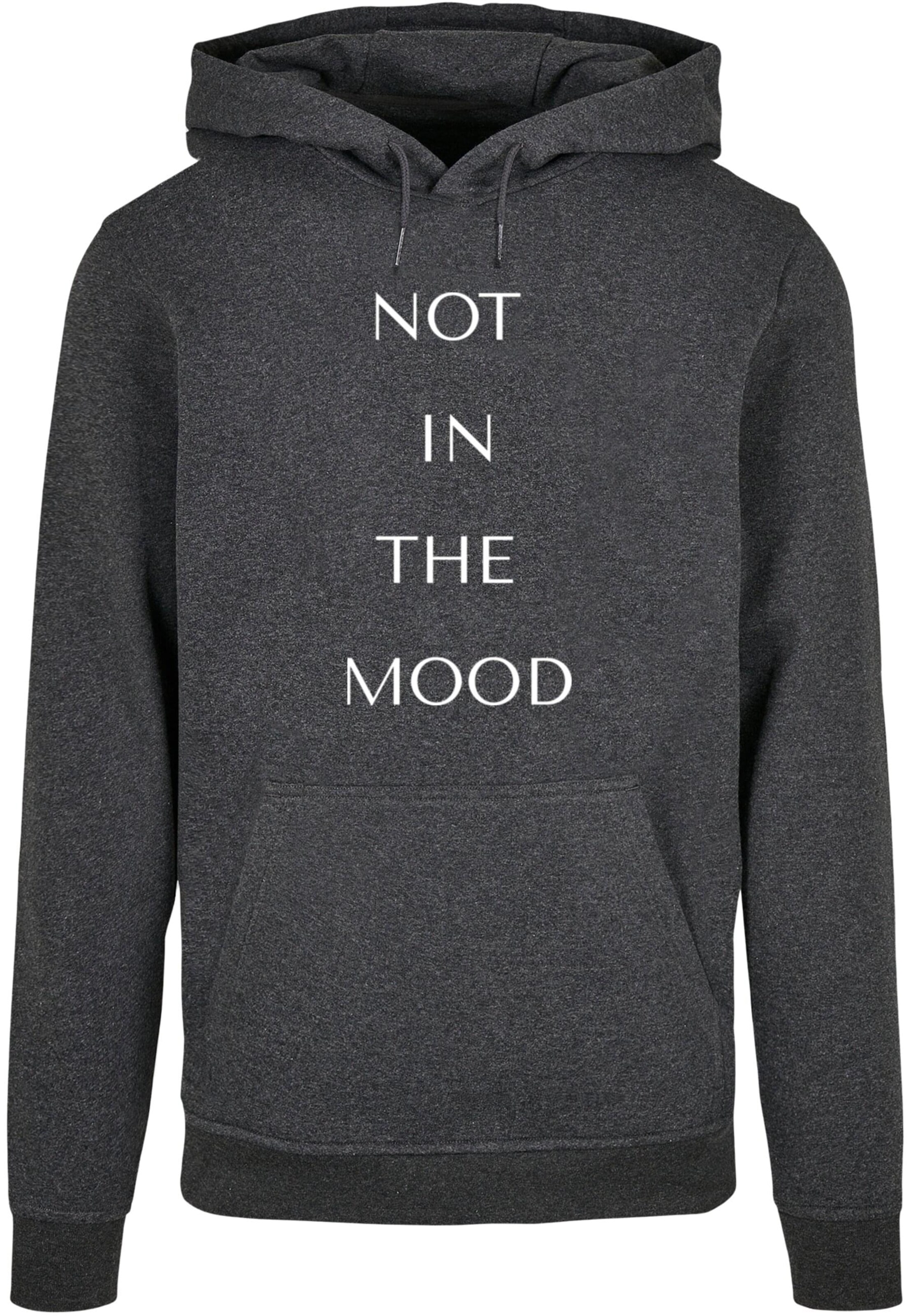 Merchcode Sweatshirt 'Nitm' in Grau: Vorderseite