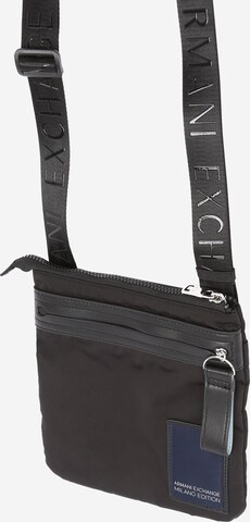 ARMANI EXCHANGE - Mala de ombro em preto