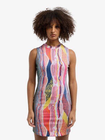 Carlo Colucci Summer Dress ' Deola ' in Mixed colors: front