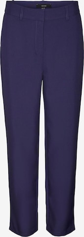 Regular Pantaloni 'CAPRI' de la VERO MODA pe albastru: față