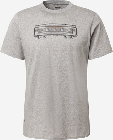 Brava Fabrics T-Shirt 'Wagon' in Grau: front