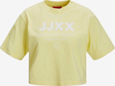 JJXX T-shirt 'Brook' i ljusgul / vit, Produktvy