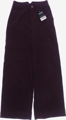 CARIN WESTER Pants in XS in Red: front