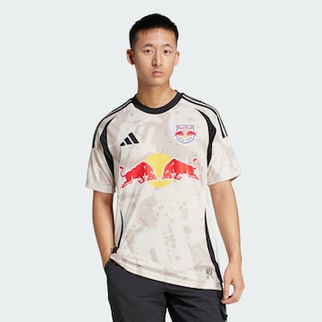 T-Shirt fonctionnel 'New York Red Bulls 25/26' ADIDAS PERFORMANCE en beige : devant