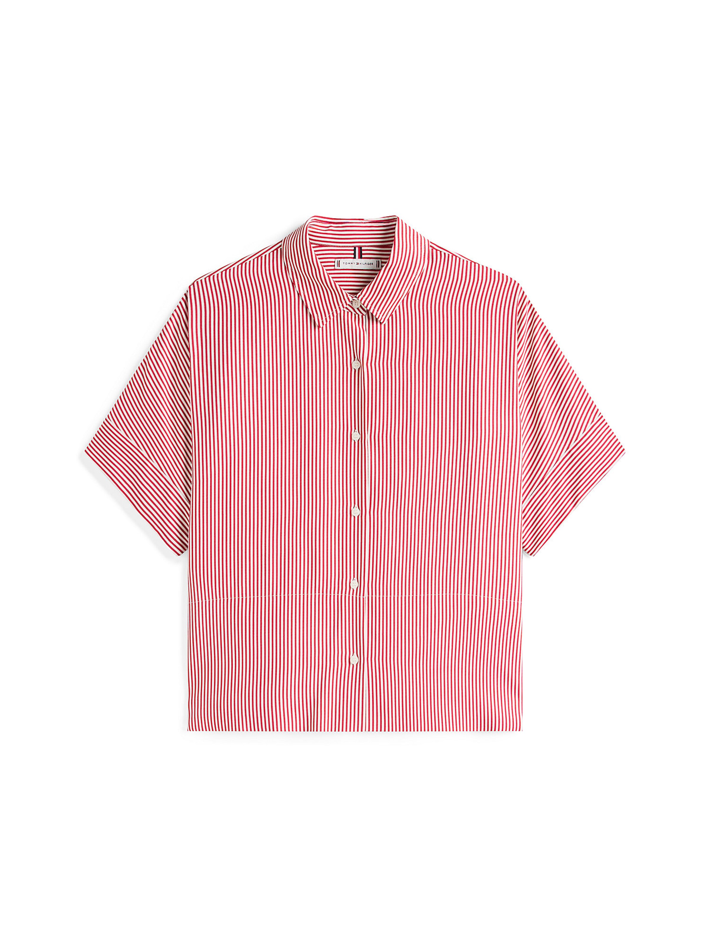 TOMMY HILFIGER Bluse in Rot: Vorderseite